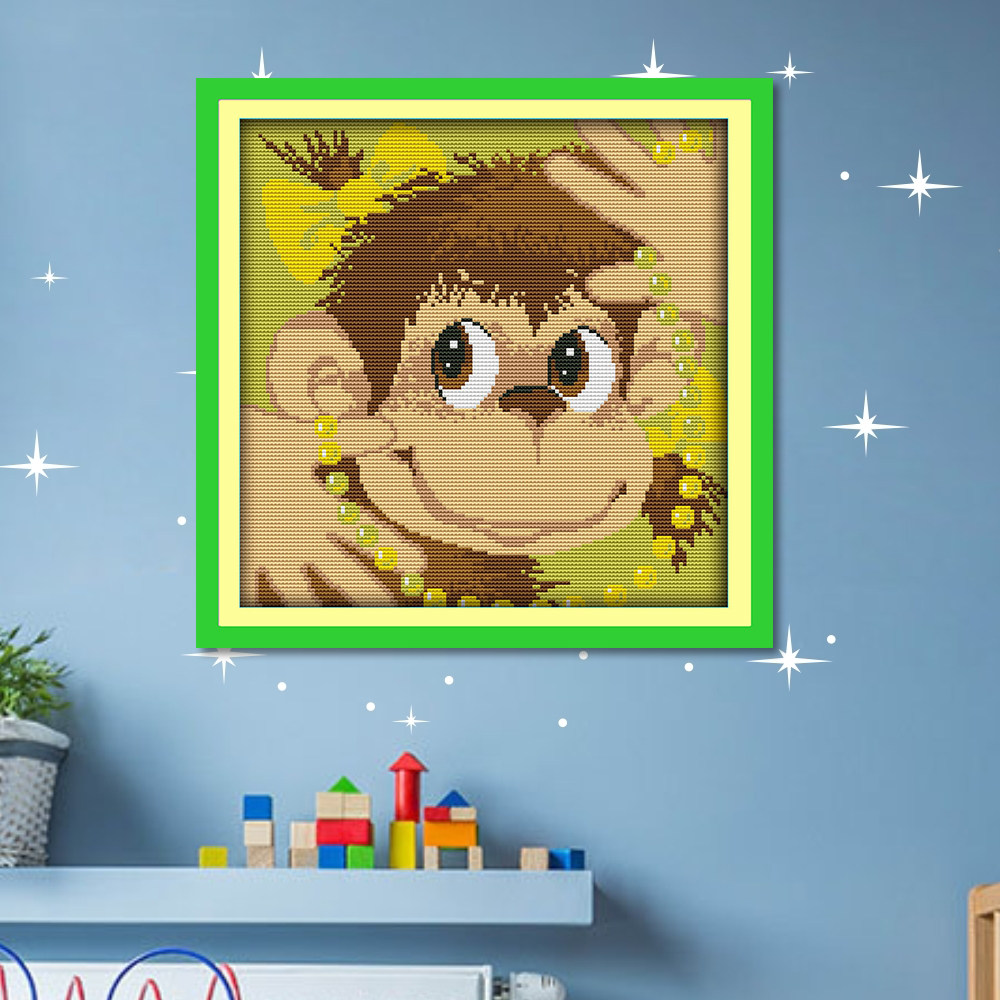 Monkey Cross Stitch Kits C463