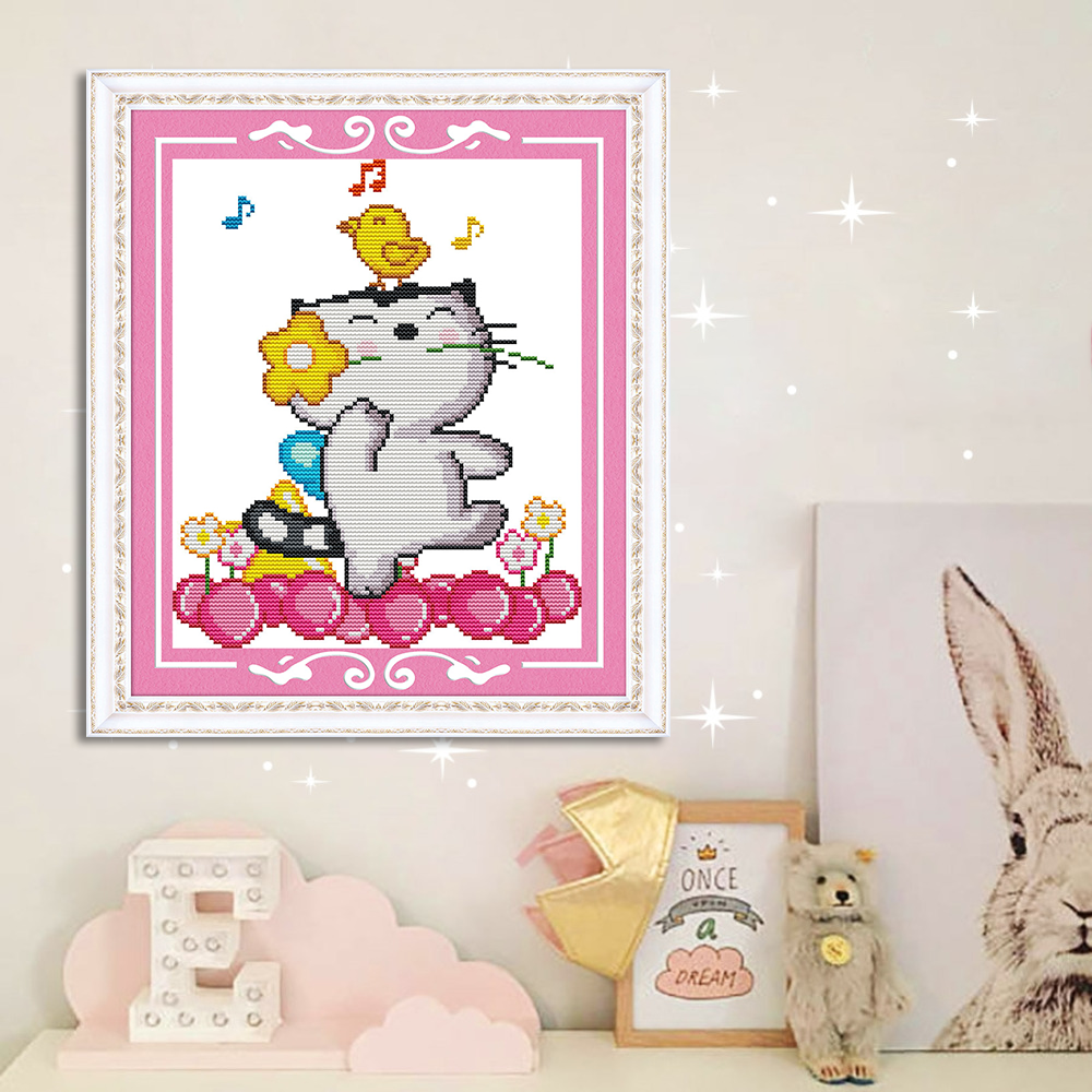 Cat Cross Stitch Kits C578