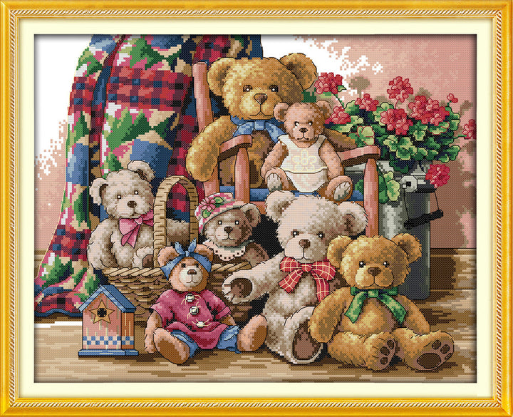 Bear Cross Stitch Kits C597