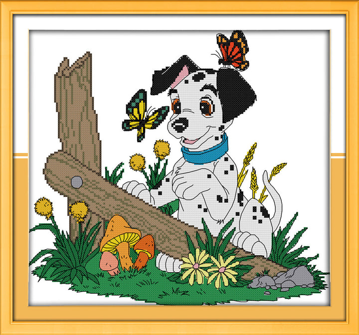 Dog Cross Stitch Kits C607