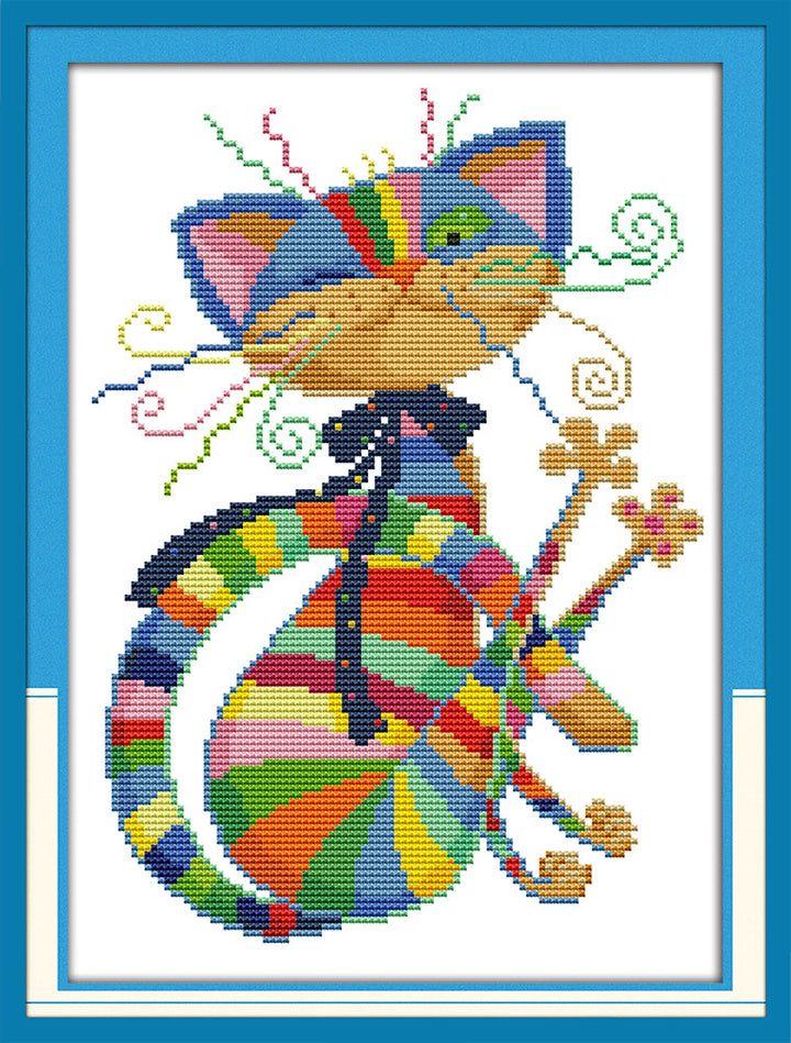 Cat Cross Stitch Kits C609