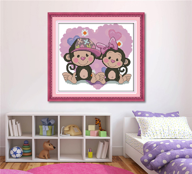 Monkey Cross Stitch Kits C682