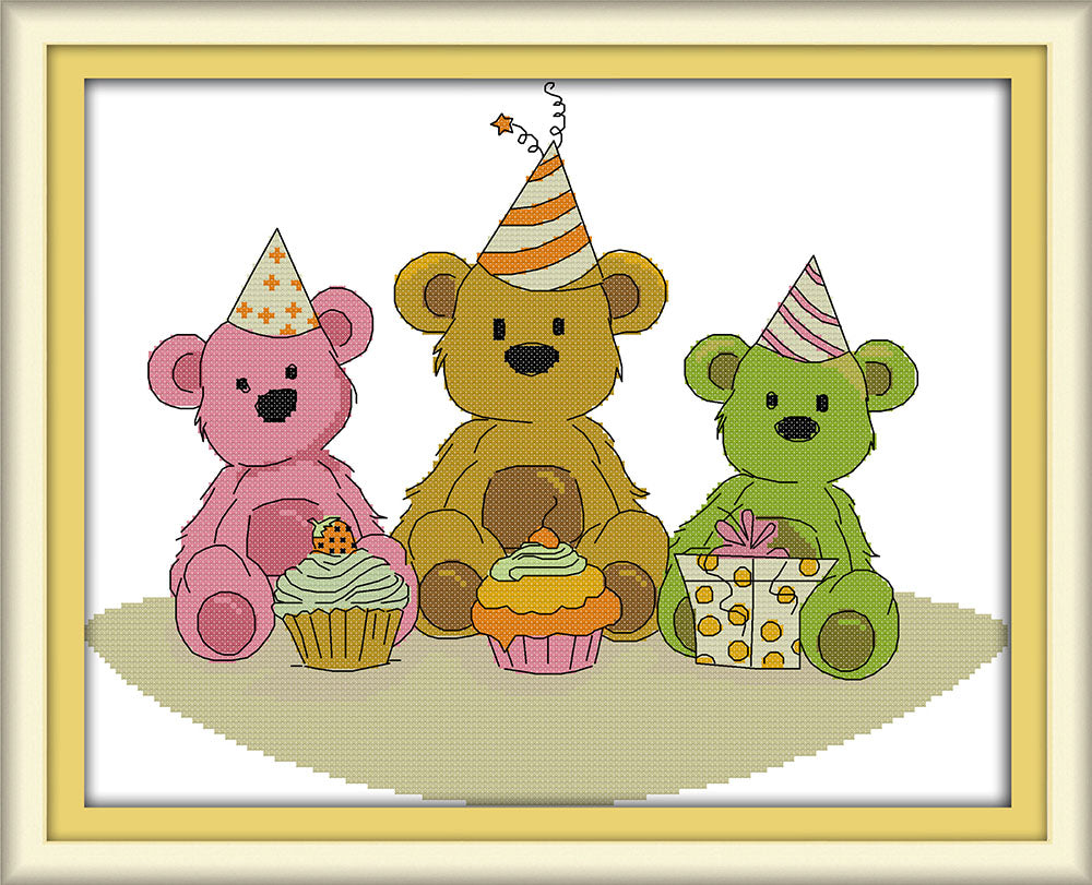 Bear Cross Stitch Kits C704