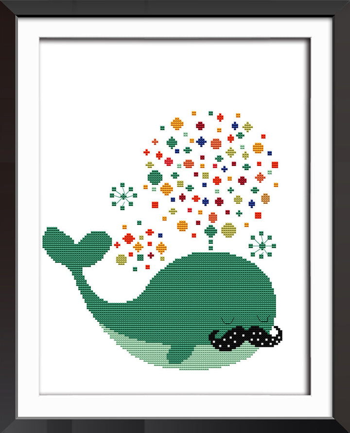 Whale Cross Stitch Kits C884