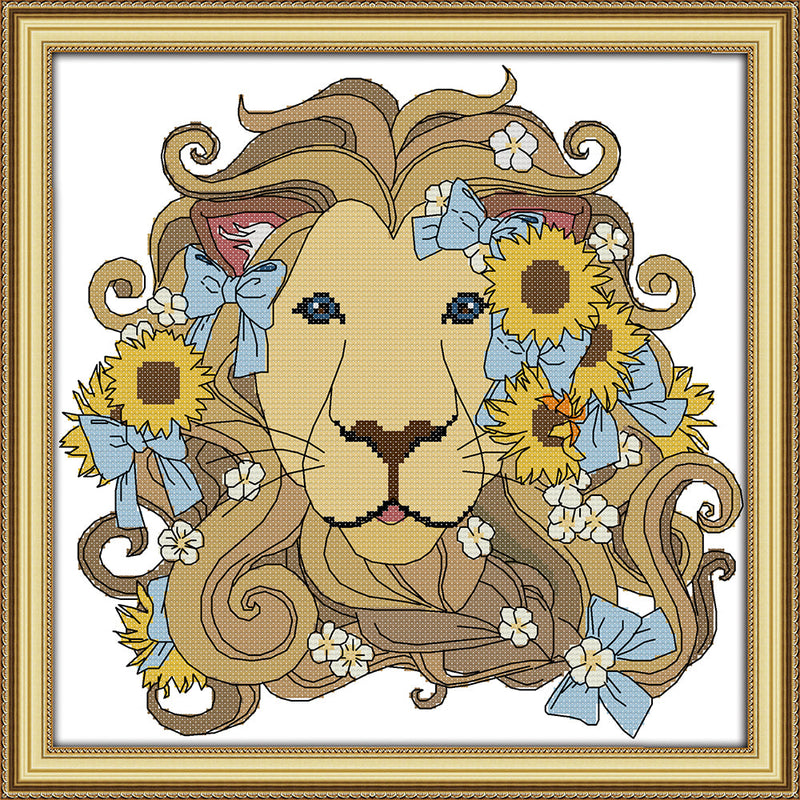 Lion Cross Stitch Kits C941