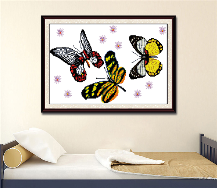 Butterfly Cross Stitch Kits D065