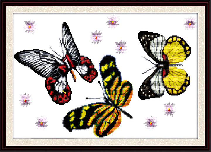 Butterfly Cross Stitch Kits D065