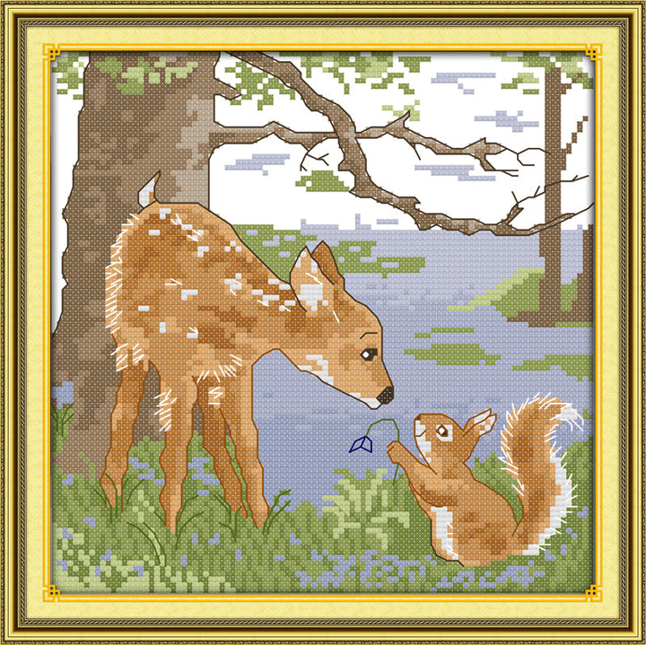 Deer Cross Stitch Kits D112