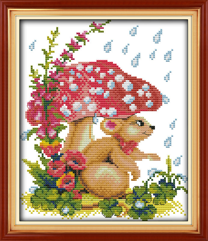 Squirrel Cross Stitch Kits D115