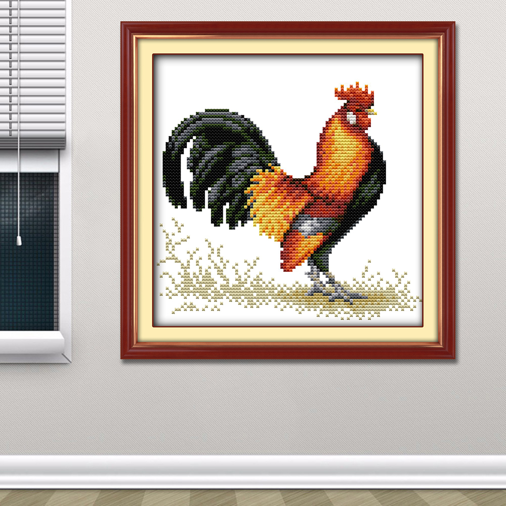 Cock Cross Stitch Kits D133