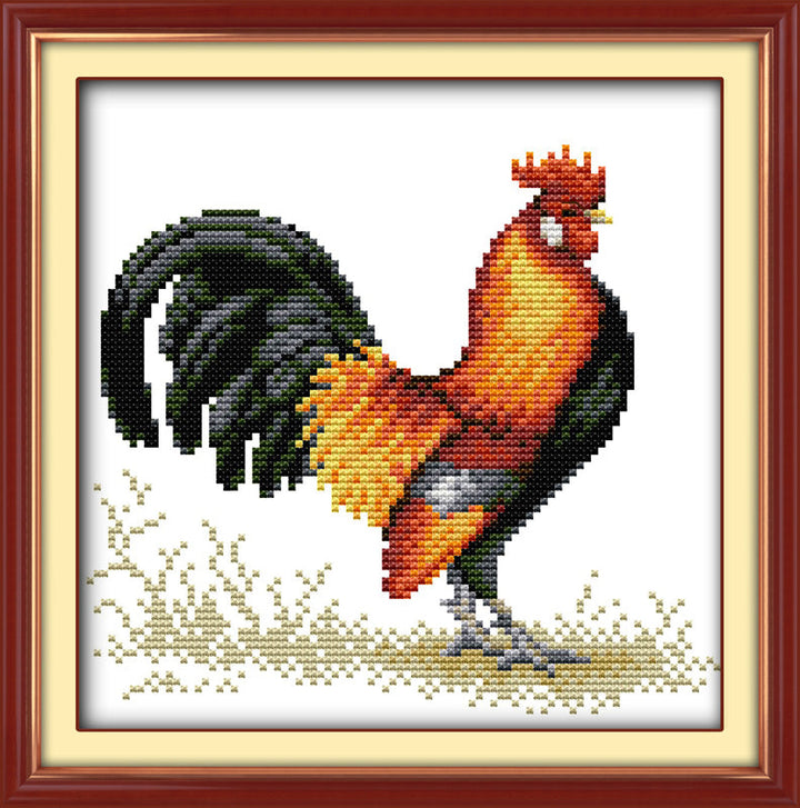 Cock Cross Stitch Kits D133