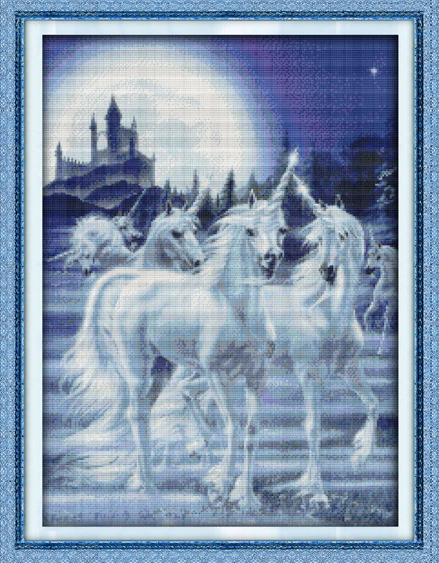 Unicorn Cross Stitch Kits D137