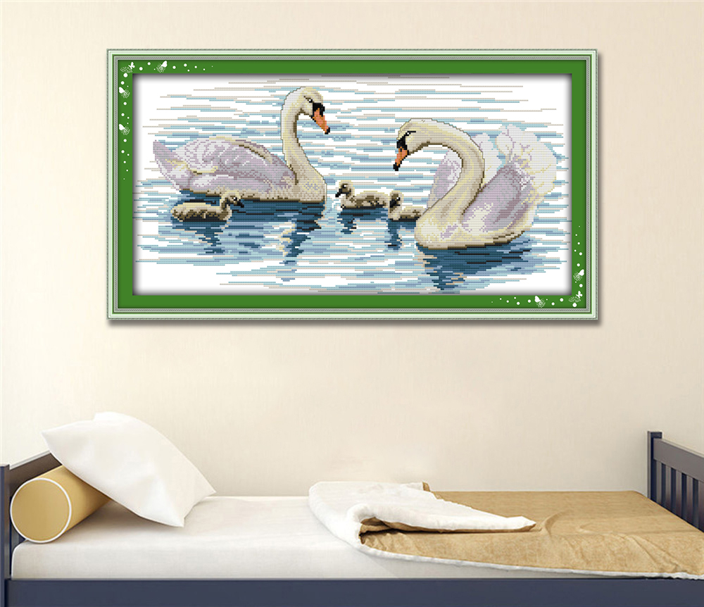 Swan Cross Stitch Kits D141 6177