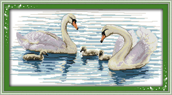 Swan Cross Stitch Kits D141 6177