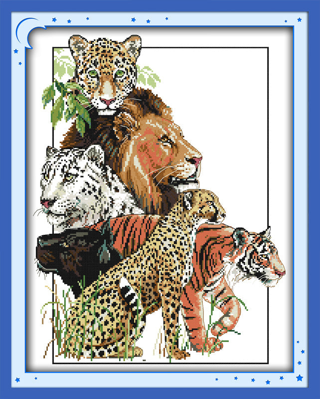 Lion Cross Stitch Kits D142