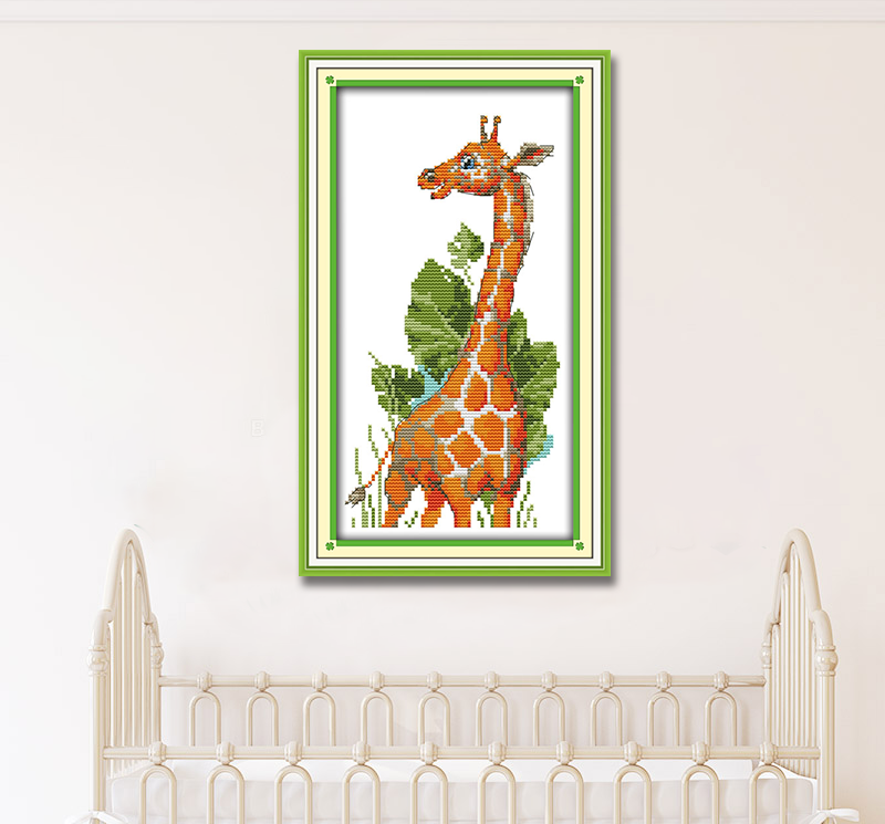 Giraffe Cross Stitch Kits D147