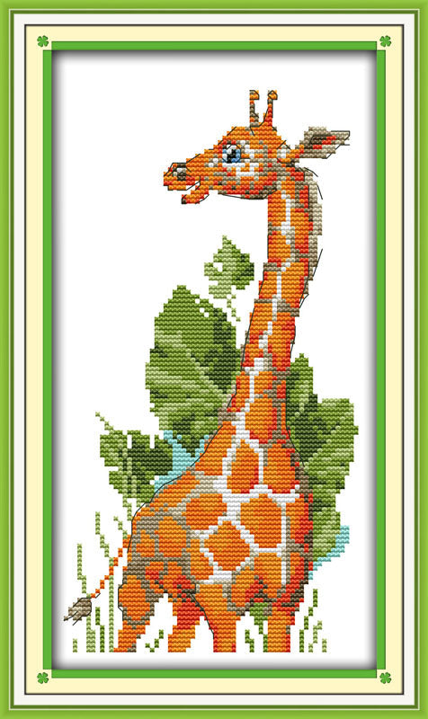 Giraffe Cross Stitch Kits D147