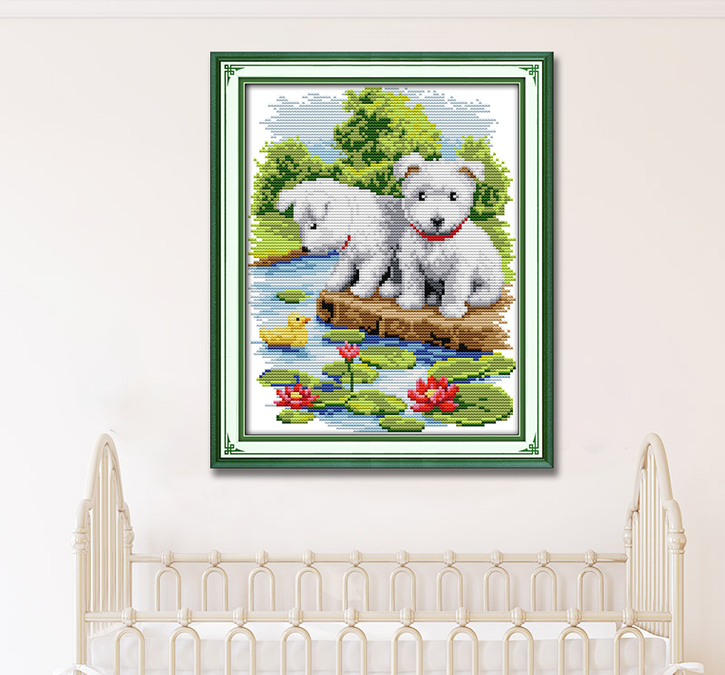 Dog Cross Stitch Kits D168