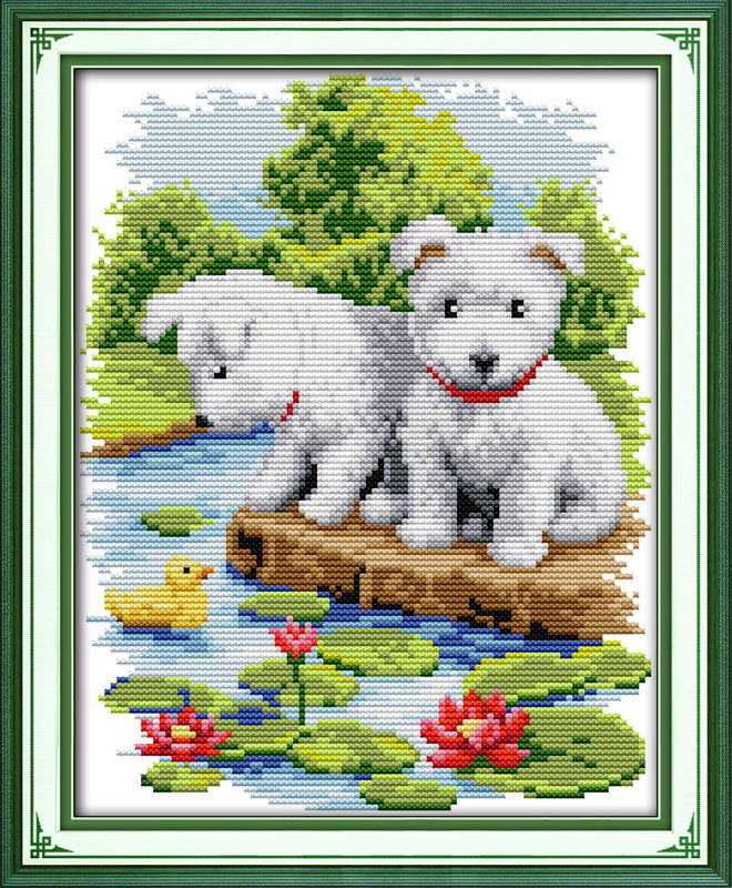 Dog Cross Stitch Kits D168