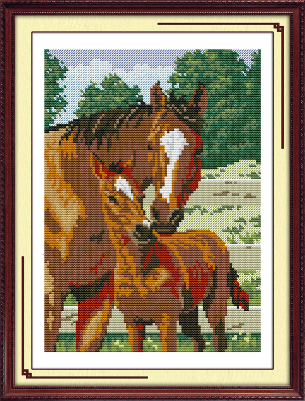 Horse Cross Stitch Kits D173