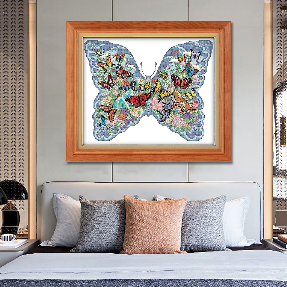 Butterfly Cross Stitch Kits D175