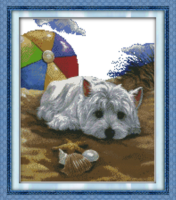 Dog Cross Stitch Kits D177