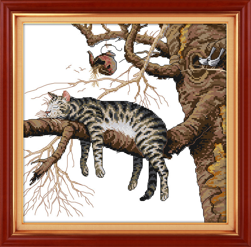 Cat Cross Stitch Kits D183