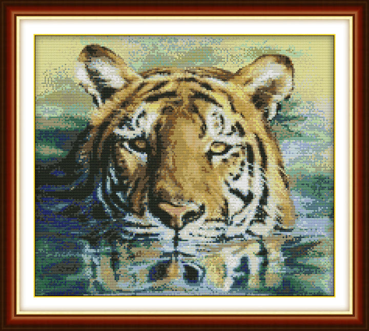 Tiger Cross Stitch Kits D185