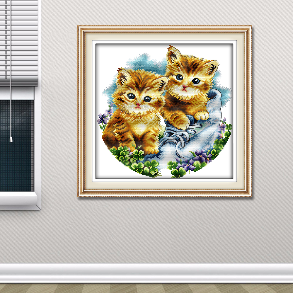 Cat Cross Stitch Kits D187