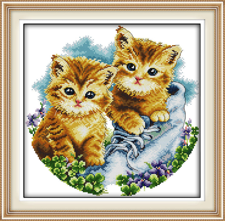 Cat Cross Stitch Kits D187