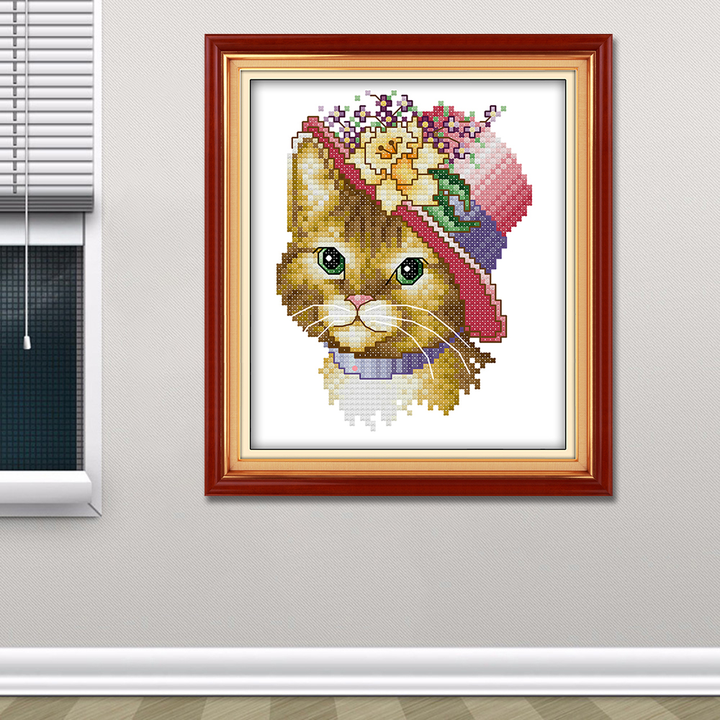 Cat Cross Stitch Kits D188 6218