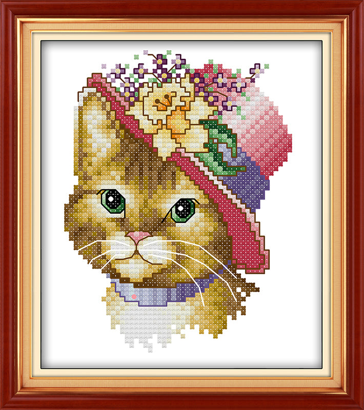 Cat Cross Stitch Kits D188 6218