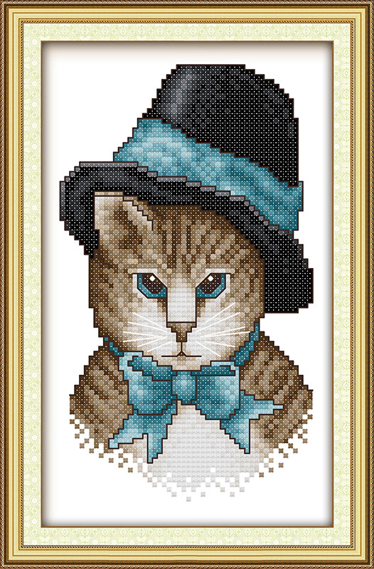 Cat Cross Stitch Kits D188 6219