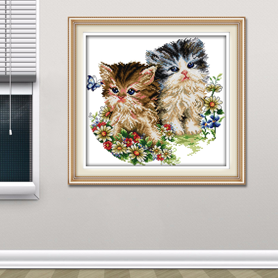 Cat Cross Stitch Kits D190