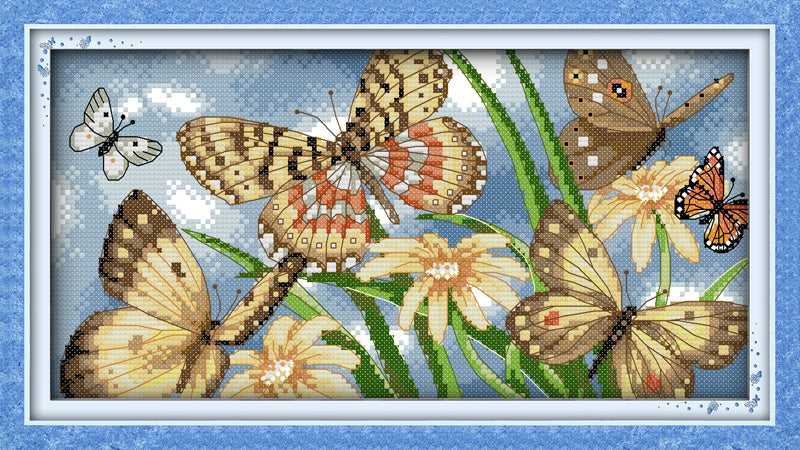 Butterfly Cross Stitch Kits D202