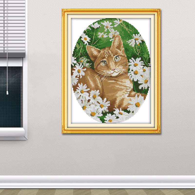 Cat Cross Stitch Kits D221