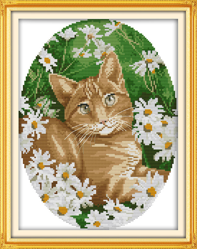 Cat Cross Stitch Kits D221