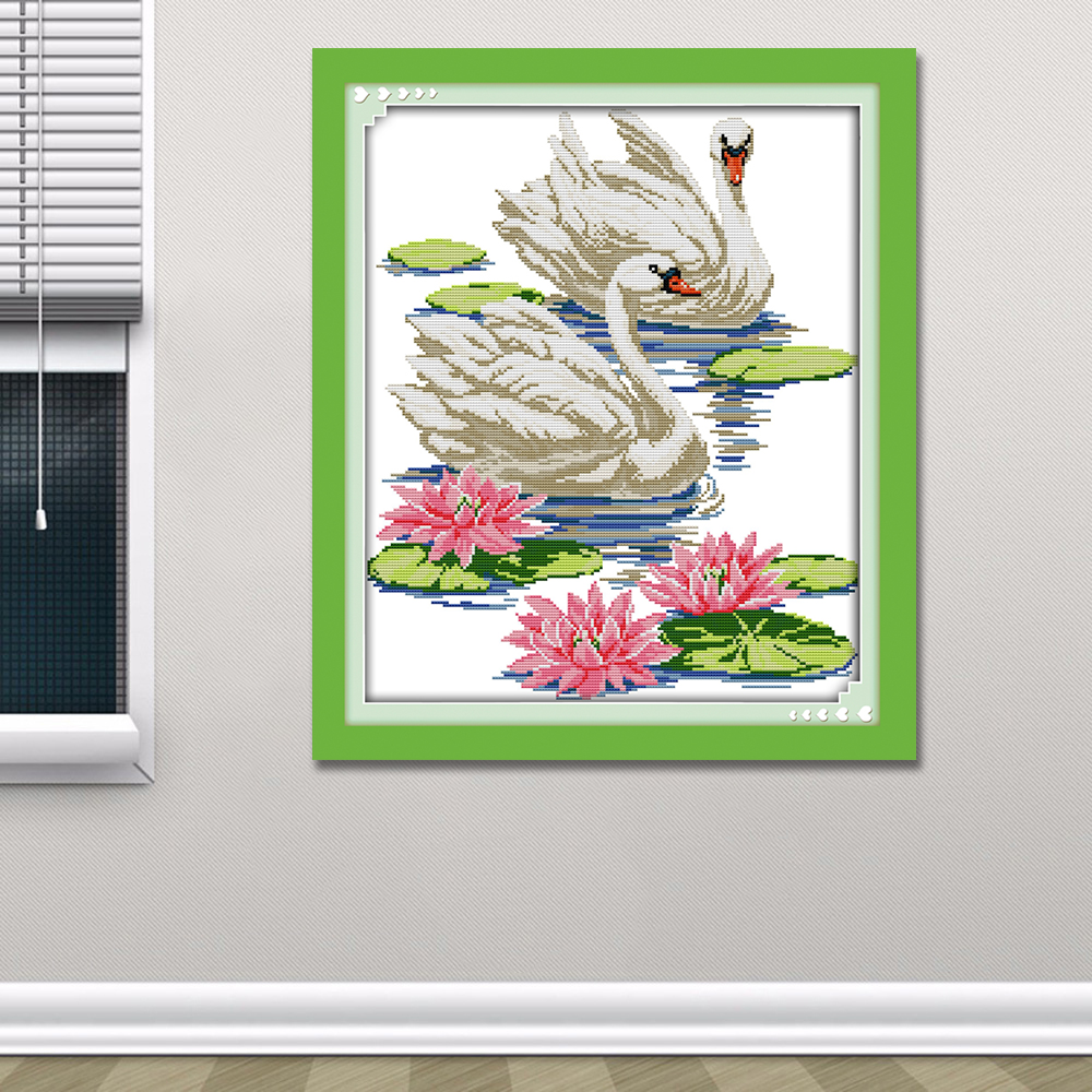 Swan Cross Stitch Kits D229