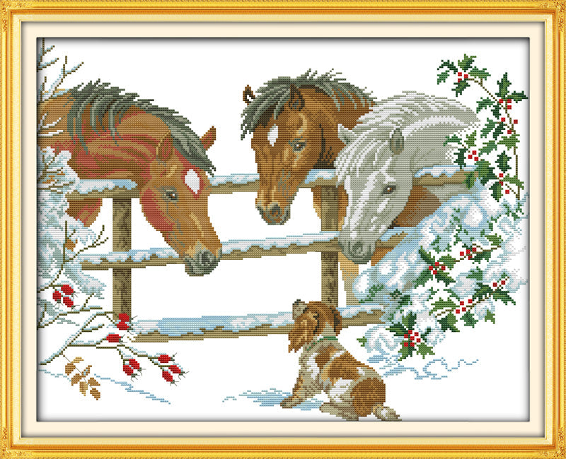 Horse Cross Stitch Kits D245