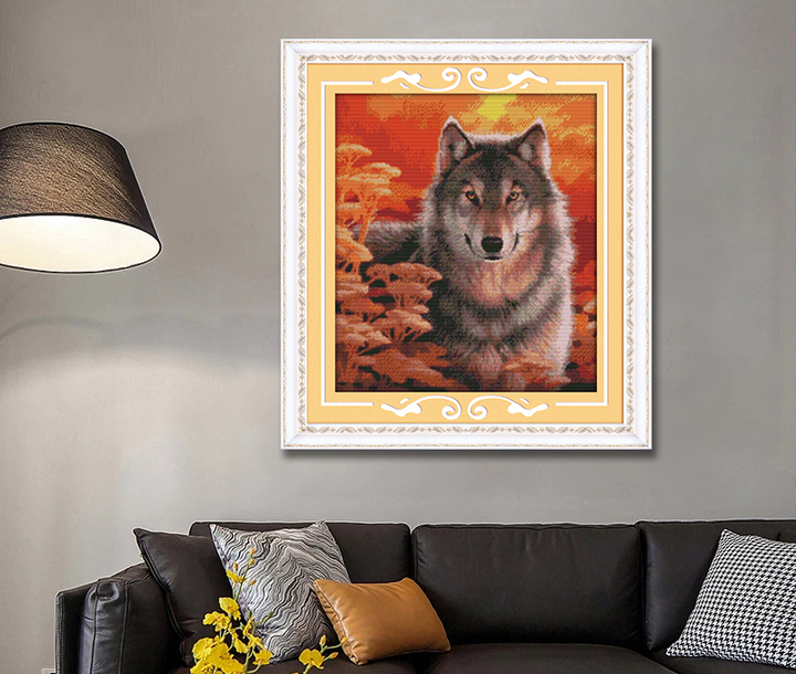 Wolf Cross Stitch Kits D310