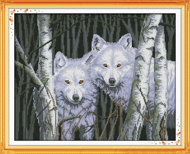 Wolf Cross Stitch Kits D317