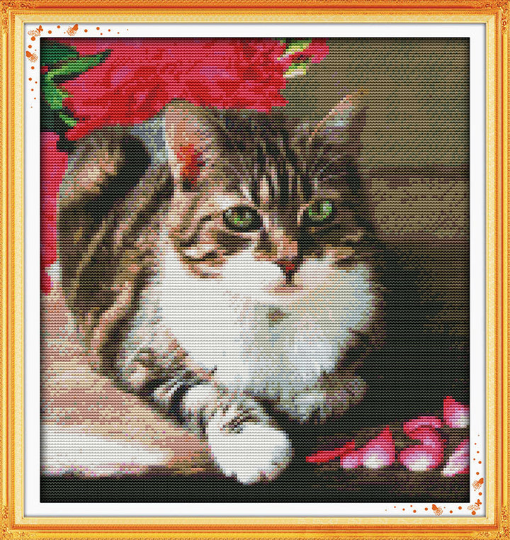 Cat Cross Stitch Kits D321