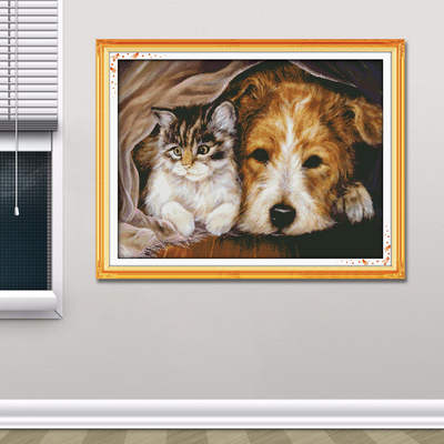 Cat Cross Stitch Kits D329