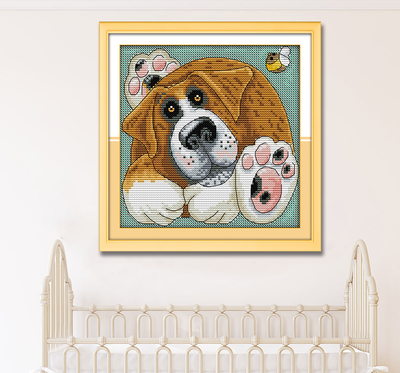 Dog Cross Stitch Kits D340