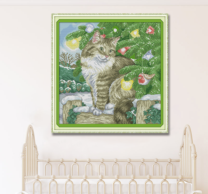 Cat Cross Stitch Kits D345