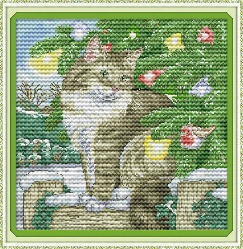 Cat Cross Stitch Kits D345