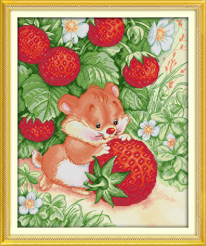 Squirrel Cross Stitch Kits D348