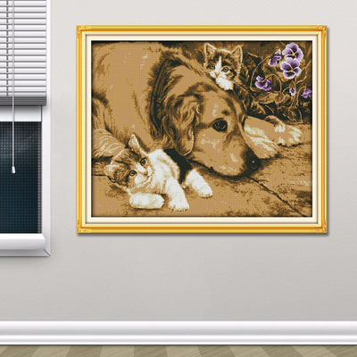 Dog Cross Stitch Kits D349