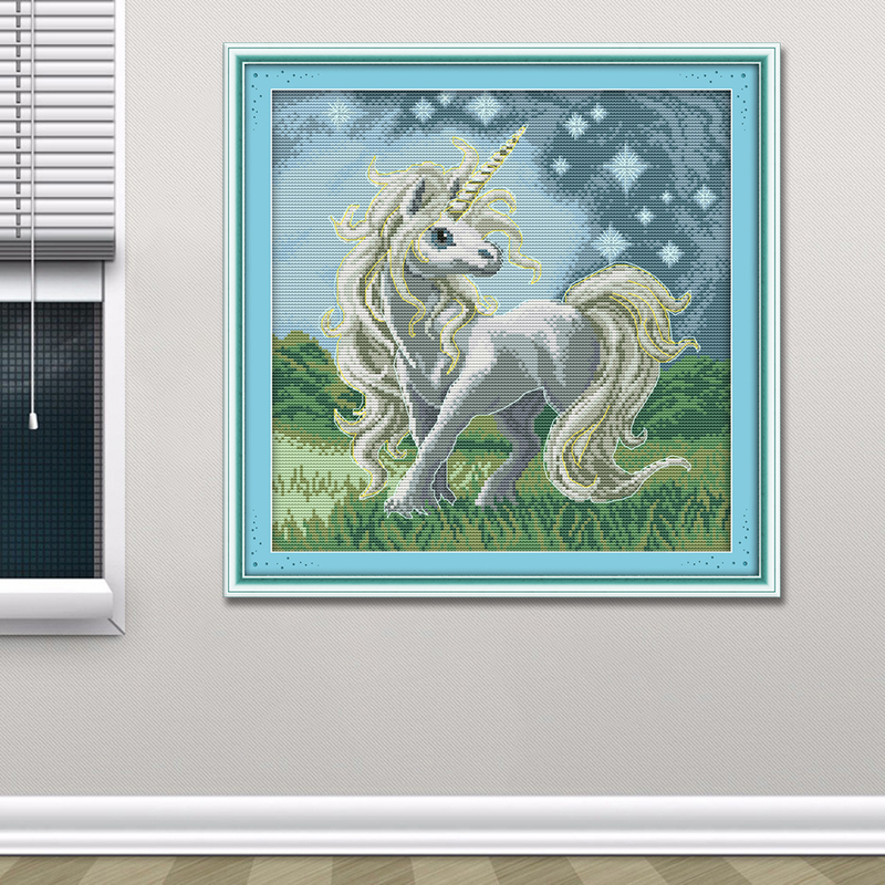 Unicorn Cross Stitch Kits D362