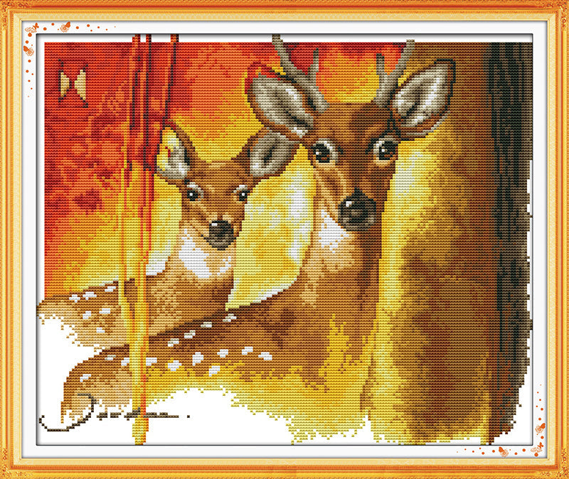 Deer Cross Stitch Kits D364